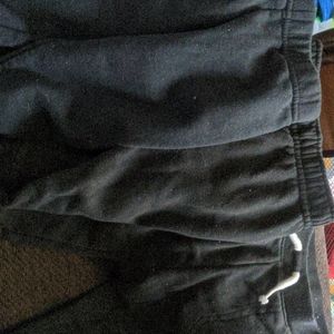 3 pairs of black sweat pants
